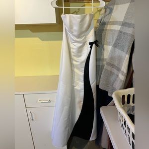 Black and white dress